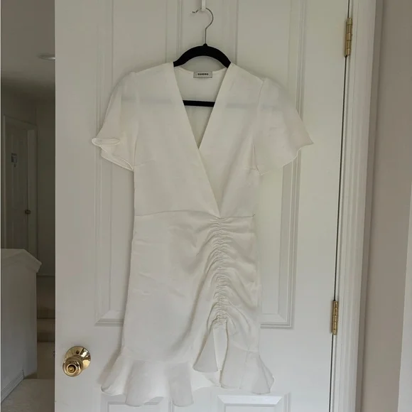 Sandro Elegant White Blouse - Picture 6 of 15